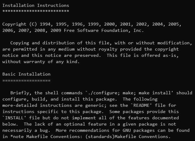 GNU安装规范